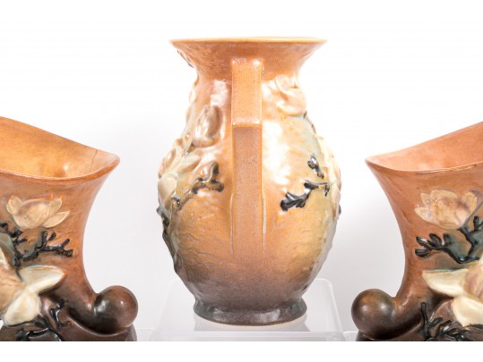 Roseville Pottery 184 And 90 Ceramic Vases