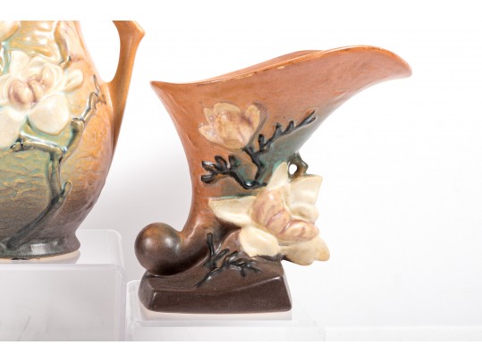 Roseville Pottery 184 And 90 Ceramic Vases