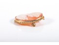 14k Yellow Gold Cameo Brooch/Pendant