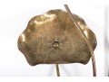 Chinese Brass Lotus Garden Decor