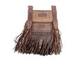 Hand-Crafted Leather Tribal Moroccan Tuareg Bag