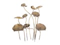 Chinese Brass Lotus Garden Decor