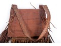 Hand-Crafted Leather Tribal Moroccan Tuareg Bag