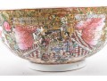 Large Chinese Famille Rose Centerpiece Bowl