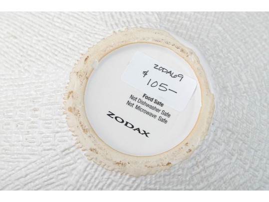 Zodax White Ceramic Bowl
