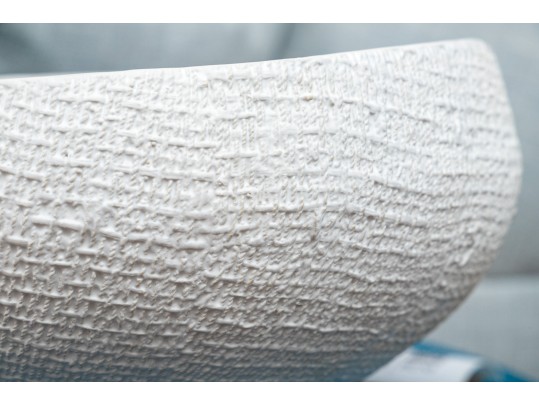 Zodax White Ceramic Bowl