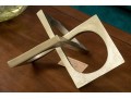 Emil Abstrct Gilt Metal Sculpture Retail $99.00