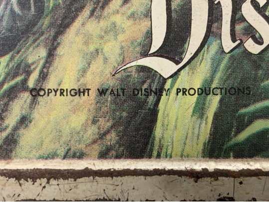 Vintage Disneyland Lunch Box