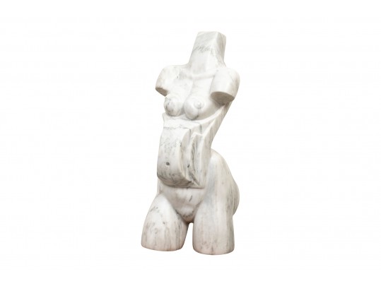 Marble Torso Of A Female Nude
