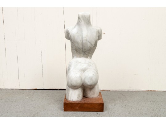 Marble Torso Of A Female Nude