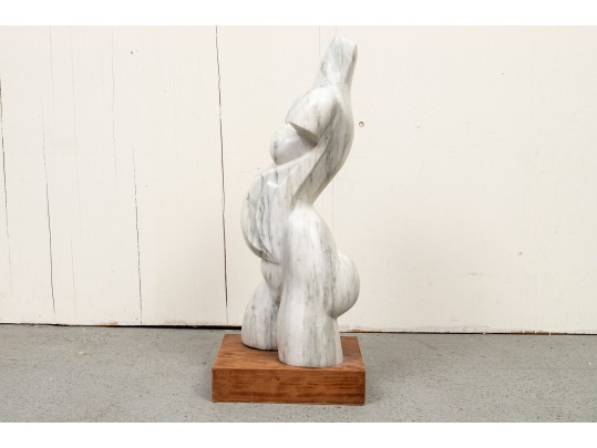 Marble Torso Of A Female Nude