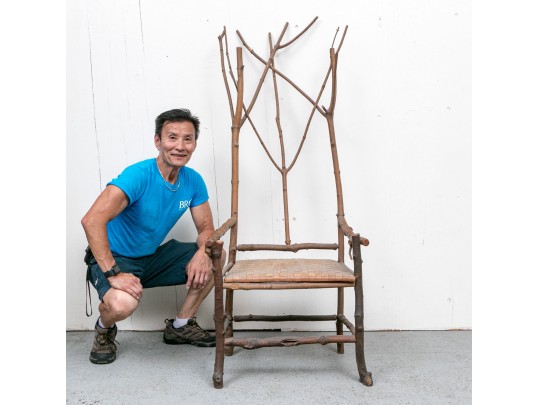 Adirondack Tall Hall Chair