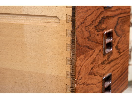 A Mid Century Modern Rosewood Executive Desk