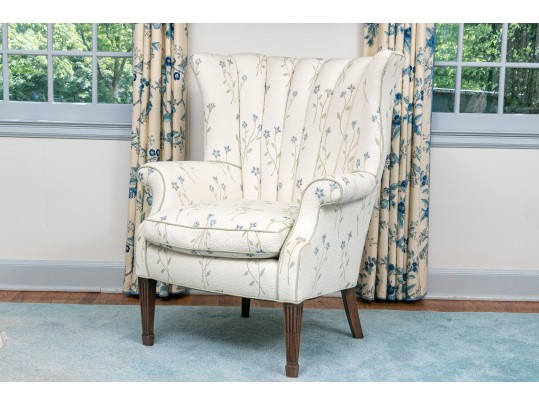 20th Century Semi Antique Traditional Wingback Armchair