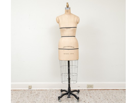 A Vintage Adjustable Dress Form