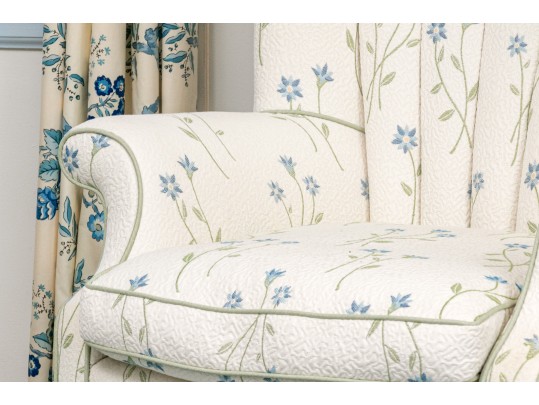 20th Century Semi Antique Traditional Wingback Armchair