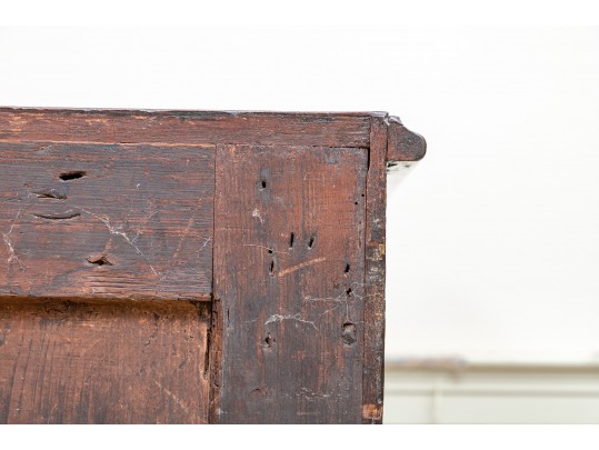 A George III Mahogany Serpentine Dresser