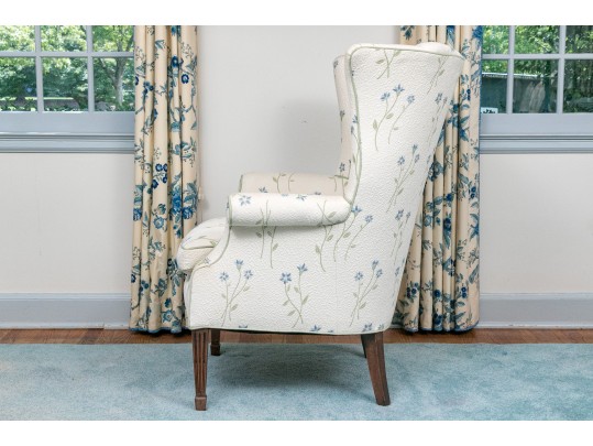 20th Century Semi Antique Traditional Wingback Armchair