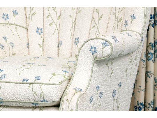 20th Century Semi Antique Traditional Wingback Armchair