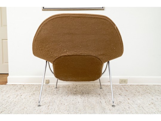 A Knoll International Inc Womb Chair With Ottoman