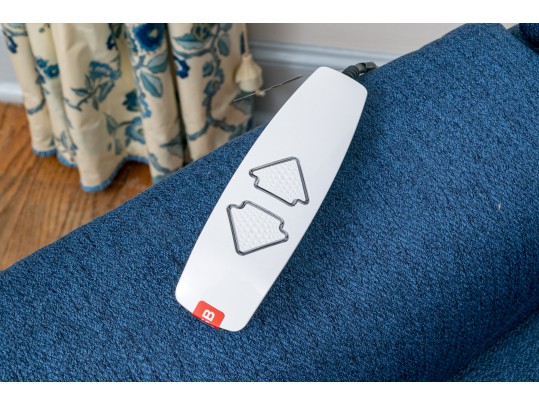 A Blue Upholstered Lift Chair