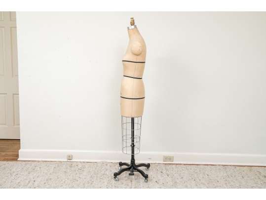 A Vintage Adjustable Dress Form