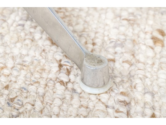 A Mid Century Modern Black Fiberglass Shell Chair