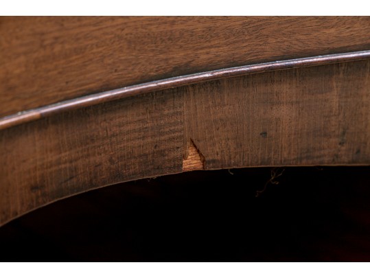 A George III Mahogany Serpentine Dresser