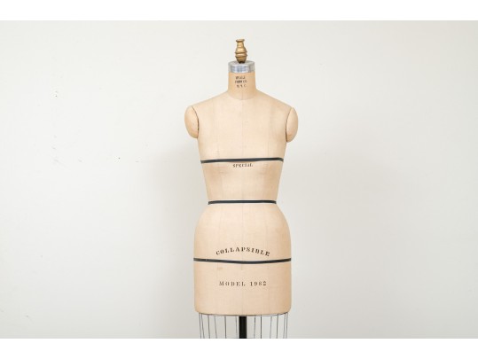 A Vintage Adjustable Dress Form