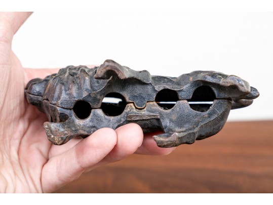 Three Antique Cast Iron Still Banks