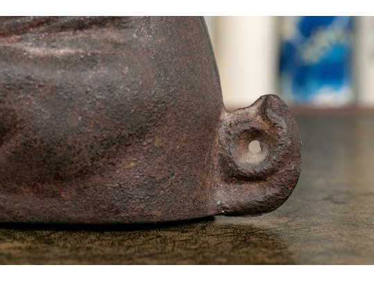 Antique Cast Iron Pig Figural Still Bank