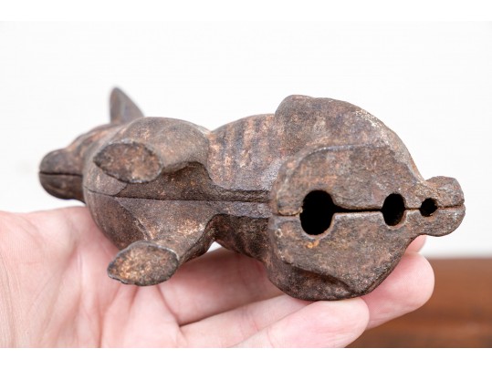 Three Antique Cast Iron Still Banks