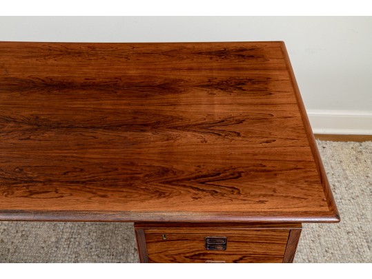A Mid Century Modern Rosewood Executive Desk