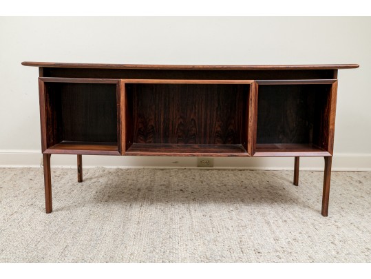 A Mid Century Modern Rosewood Executive Desk