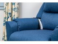 A Blue Upholstered Lift Chair