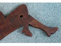 A 19th Century American Cherrywood Folk Art Hippocampi