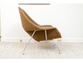 A Knoll International Inc Womb Chair With Ottoman