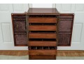 A Contemporary Traditional Mahogany Jewelry Cabinet