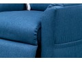 A Blue Upholstered Lift Chair