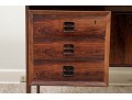 A Mid Century Modern Rosewood Executive Desk