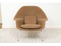 A Knoll International Inc Womb Chair With Ottoman