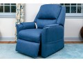 A Blue Upholstered Lift Chair