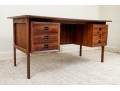 A Mid Century Modern Rosewood Executive Desk