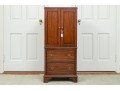 A Contemporary Traditional Mahogany Jewelry Cabinet