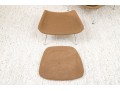 A Knoll International Inc Womb Chair With Ottoman