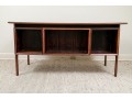 A Mid Century Modern Rosewood Executive Desk