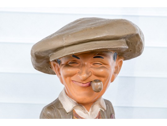 Two Mid 20th Century Vintage Plaster Sculptures