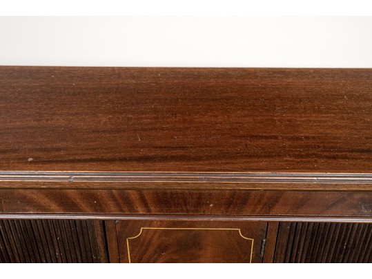 A 20th Century Semi Antique American Federal Style Ladies Writing Desk