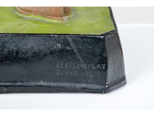 Two Mid 20th Century Vintage Plaster Sculptures