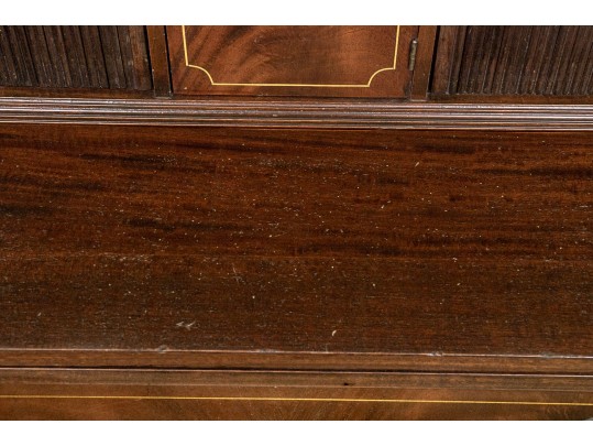 A 20th Century Semi Antique American Federal Style Ladies Writing Desk